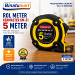 Meteran Roll Kenmaster | Panjang 5 Meter Akurat Mudah Digunakan